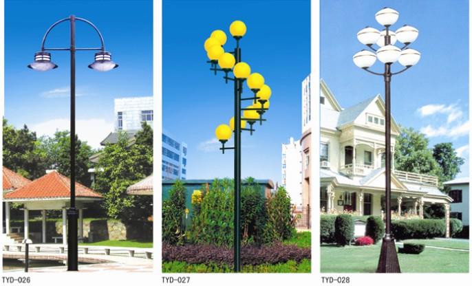 铝型材庭院灯厂家 常州生产铝型材庭院灯