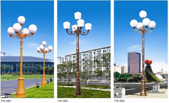 铝型材庭院灯批发 高杆庭院灯的特点