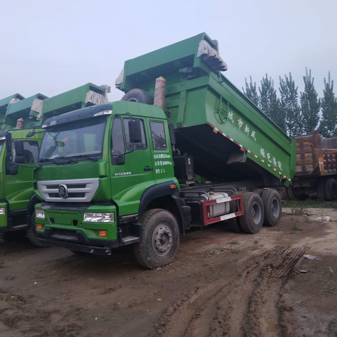 供应二手自卸车环保型后八轮德龙新m3000后八轮自卸车