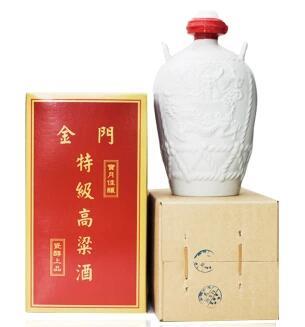 福建红盒包装58度1000毫升金门特级高粱酒