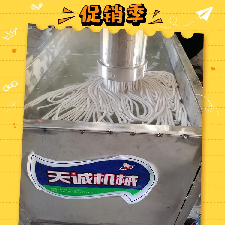 四川鲜土豆粉加工设备 天诚供应全自动商用红薯马铃薯粉条机