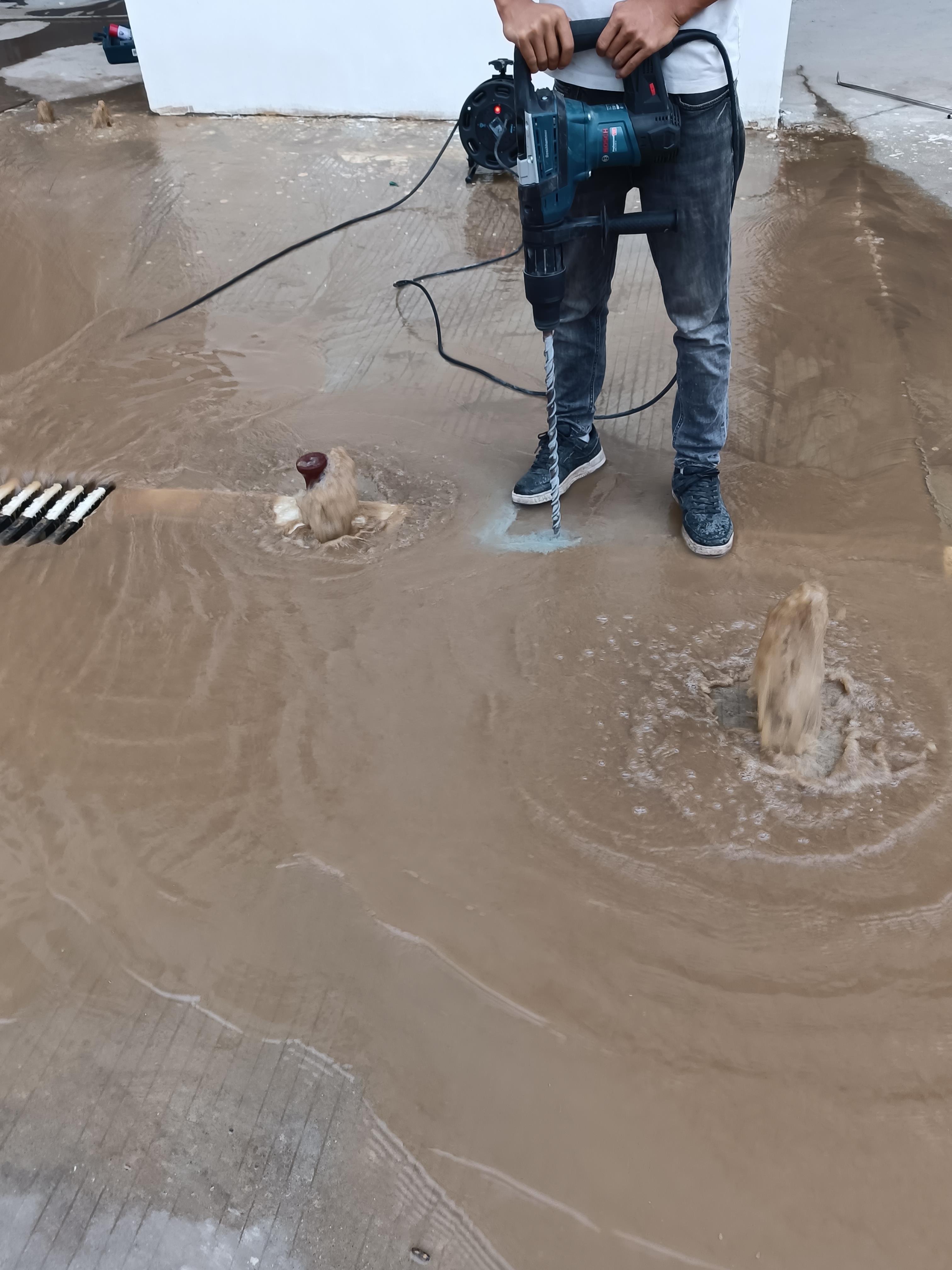 白云区新市供水管暗漏检测 管道渗漏检测 自来水管听漏