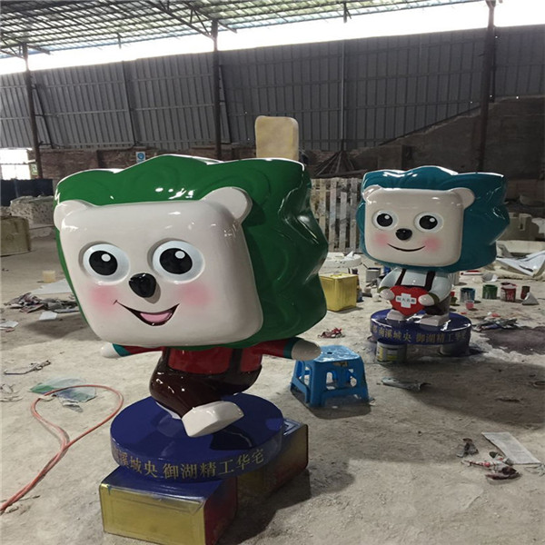 江门户外玻璃钢卡通雕塑定制
