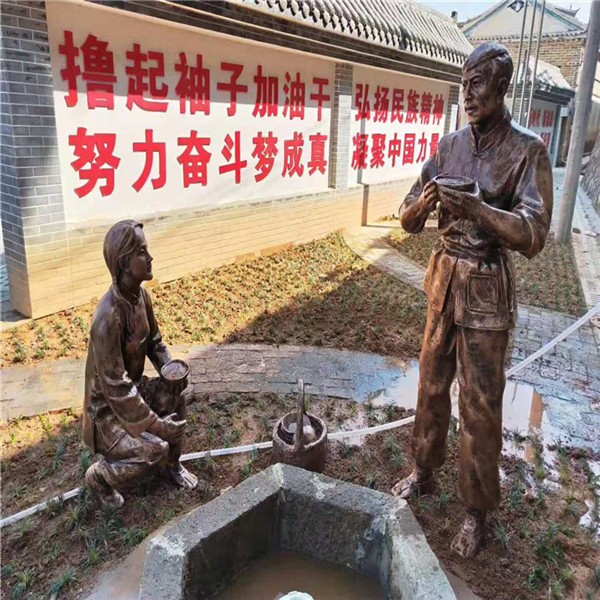 萍乡市玻璃钢人物雕塑 璃钢财神爷人像雕塑可按图定做