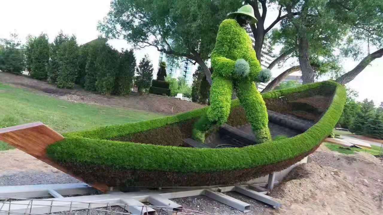 仿真绿雕造型 仿真景观绿雕