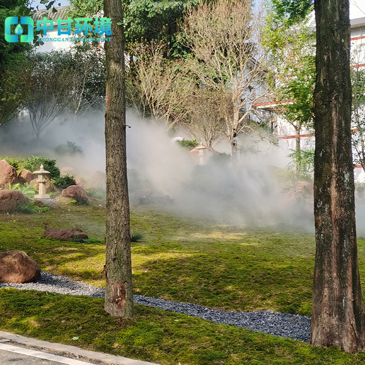园林人工造雾造景装置