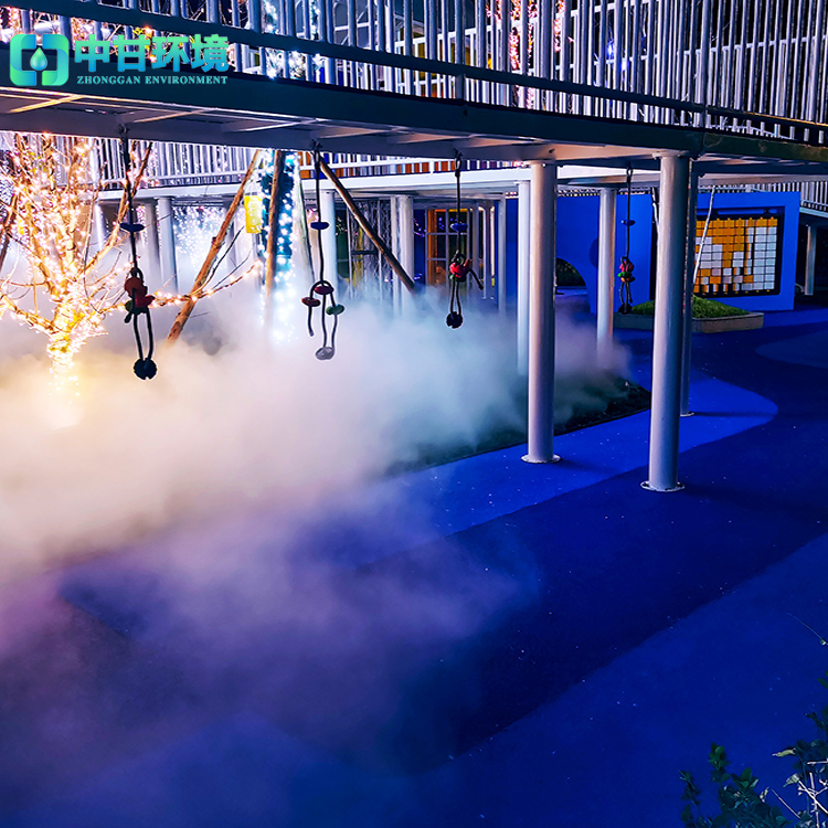户外餐厅人造雾造景设备
