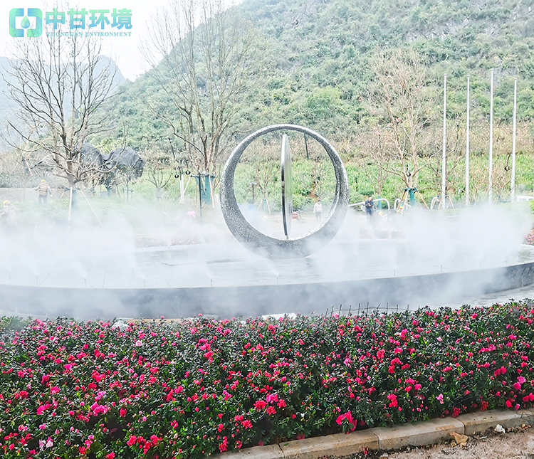 香港景区水雾造景装置