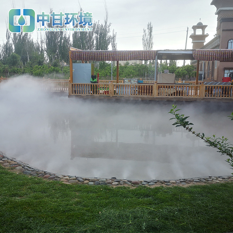 重庆温泉水雾造景设备