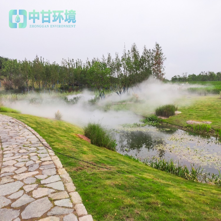 新疆温泉水雾造景厂家