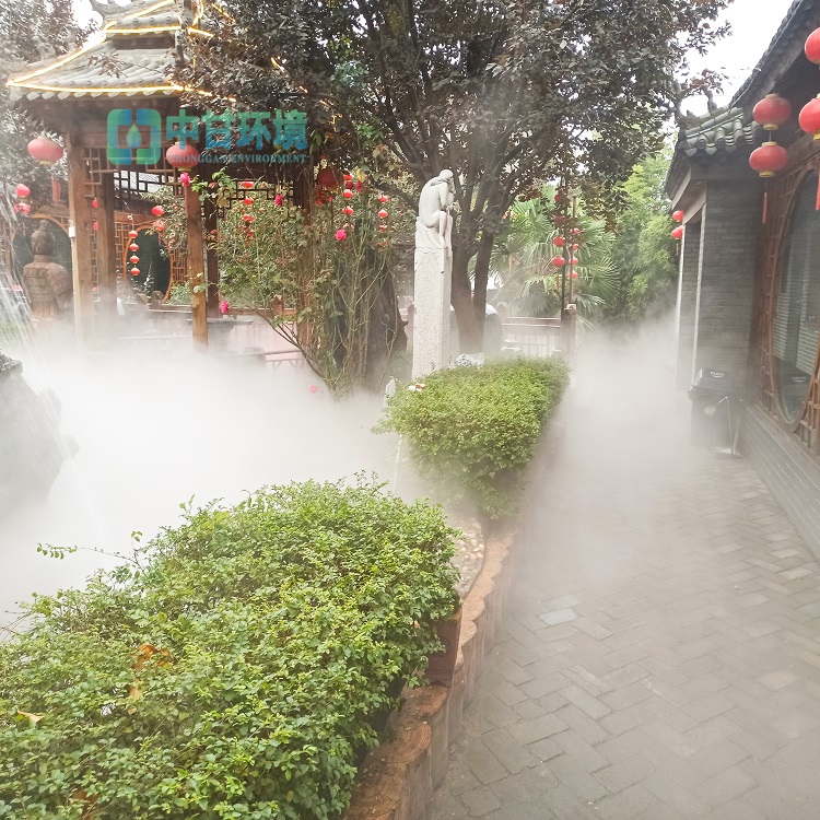 新疆温泉水雾造景厂家