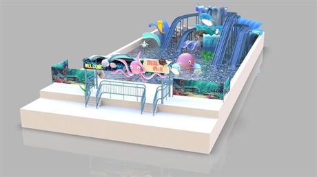 游乐设备生产厂家天鸿亲子乐园设备大漂流激流勇进