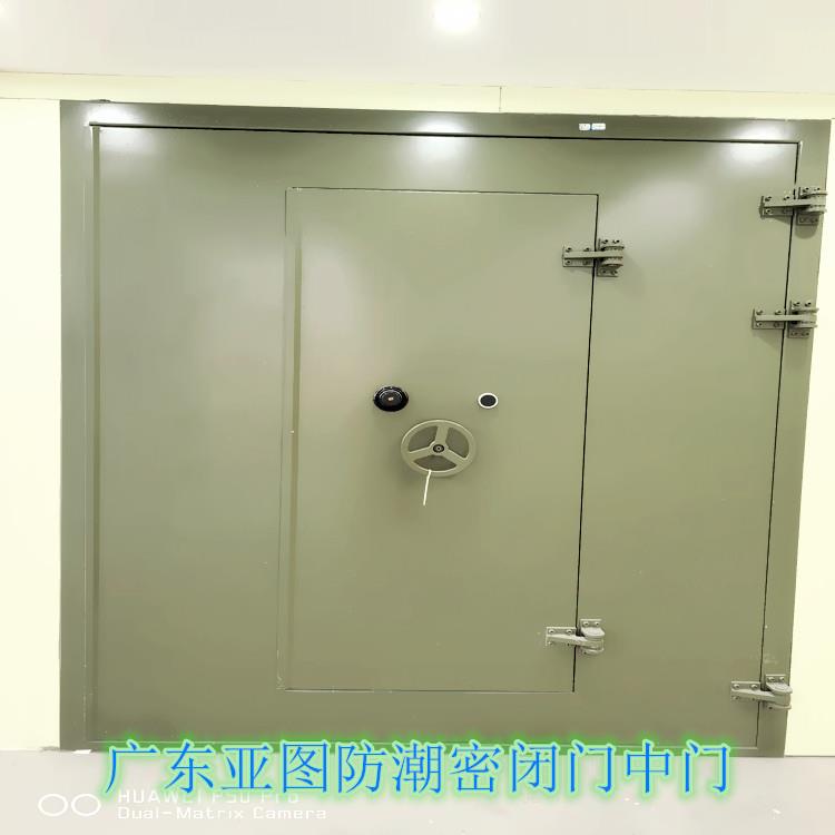 结构1,密闭门的门扇是由平钢板,井字筋板和圈梁等部件组合焊接而成的.