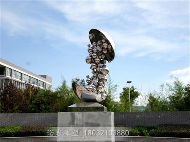 不锈钢大学校园雕塑加工 天津免费设计