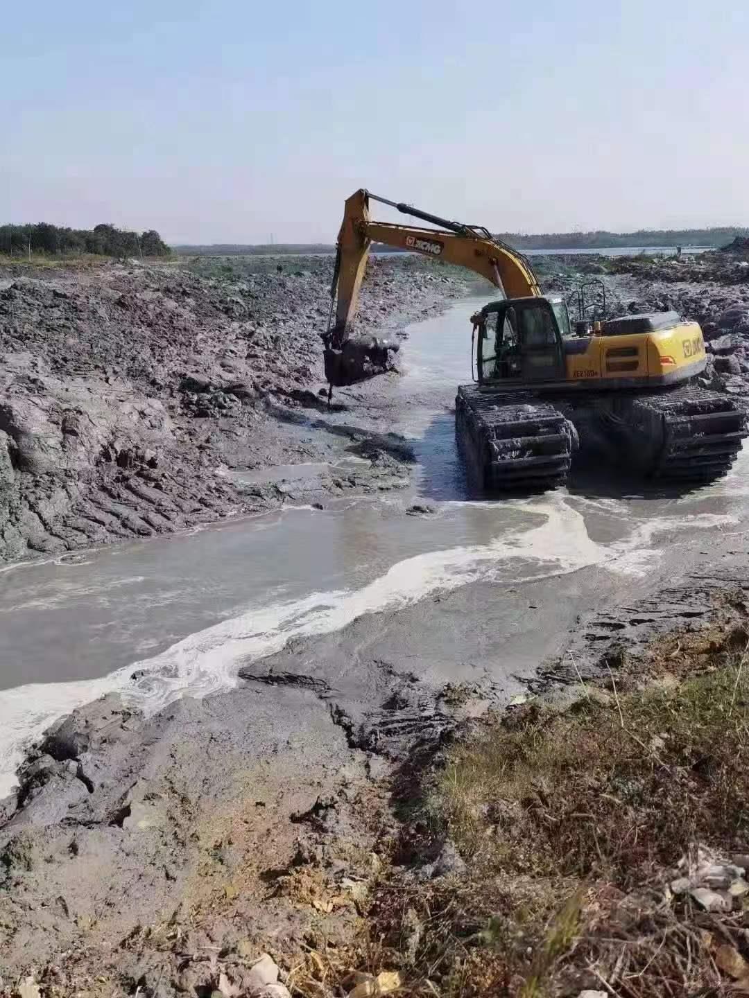 广元水路两栖挖机租赁价钱全国服务