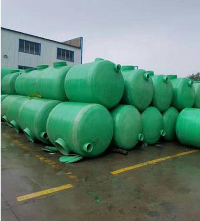 淄博市缠绕农村污玻璃钢化粪罐加工