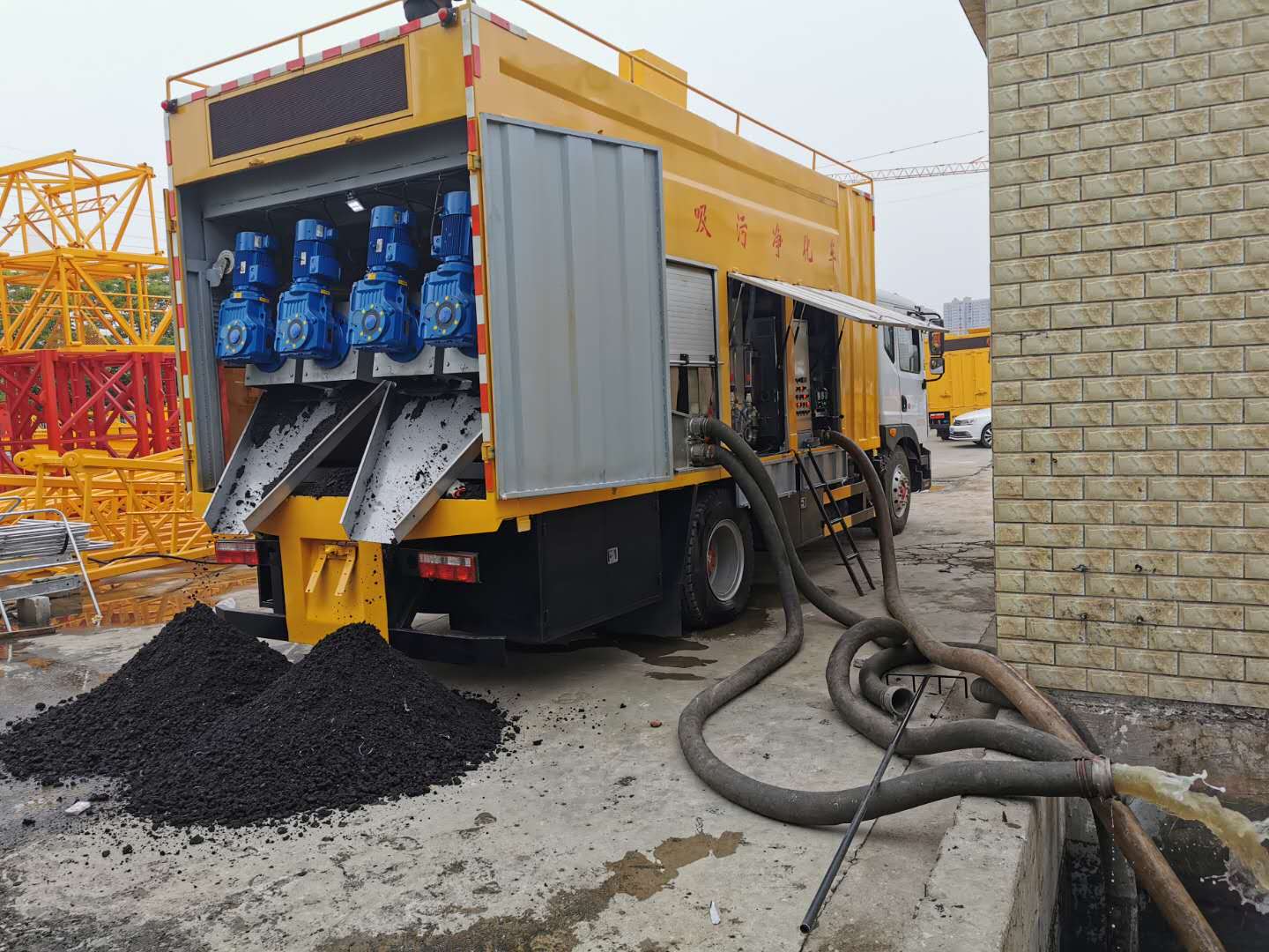 小区大型青岛河道污水处理车出租