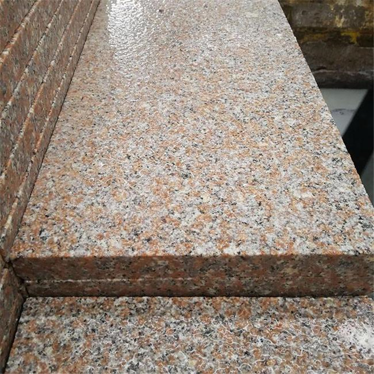 热卖园林 五莲红石材 s型五莲红路侧石 价格美丽-搜了网