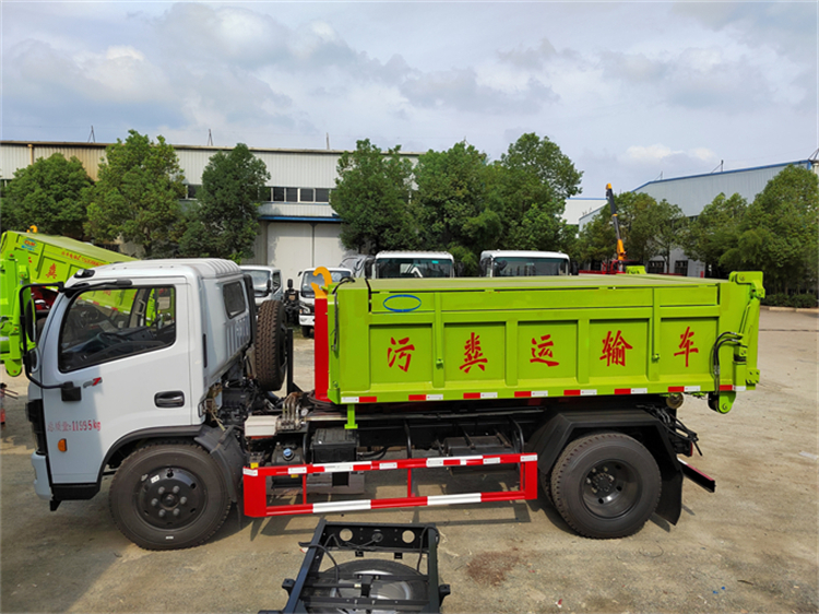 糞汙運輸車-5噸糞汙運輸車廠家汙泥運輸車也叫淤泥運輸車,垃圾清運車