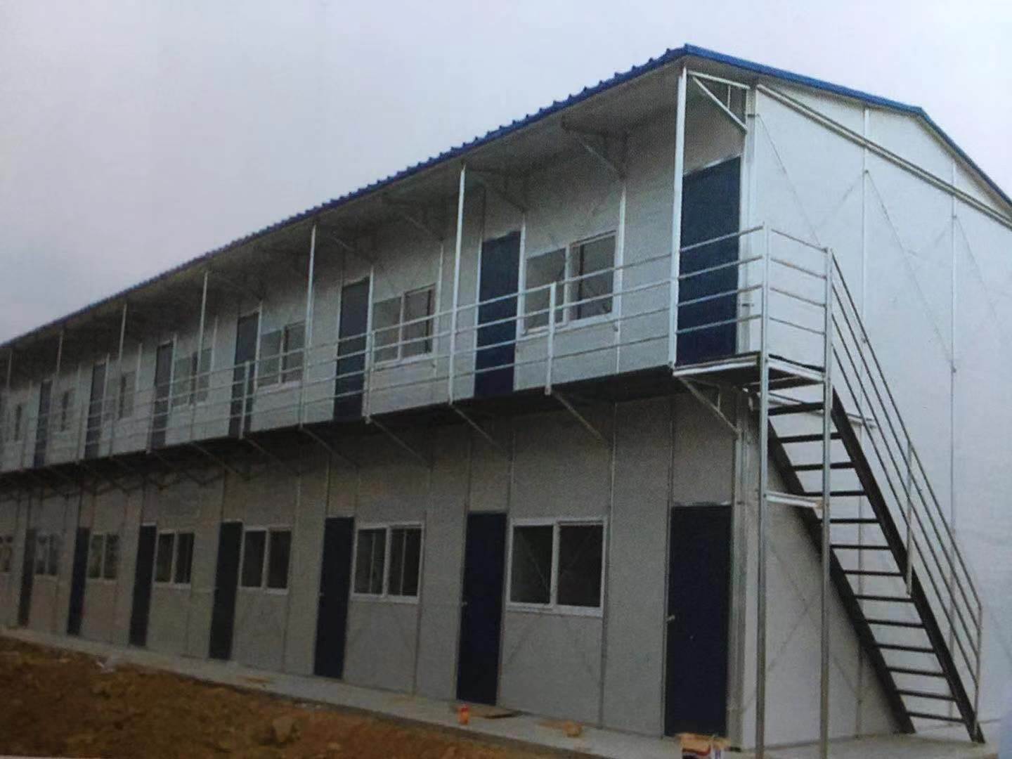 彩钢房厂家安装 岩棉活动板房二层搭建 堡子湾工地彩钢房批发