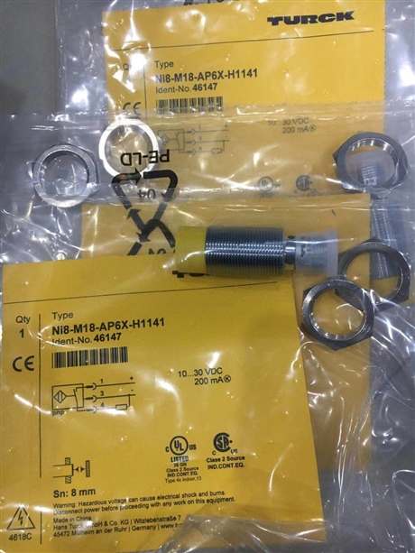 LOP3.5m-BT18-VP6X2原装德国图尔克光电开关