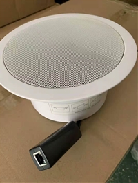 POE以太网48V供电吸顶喇叭扬声器