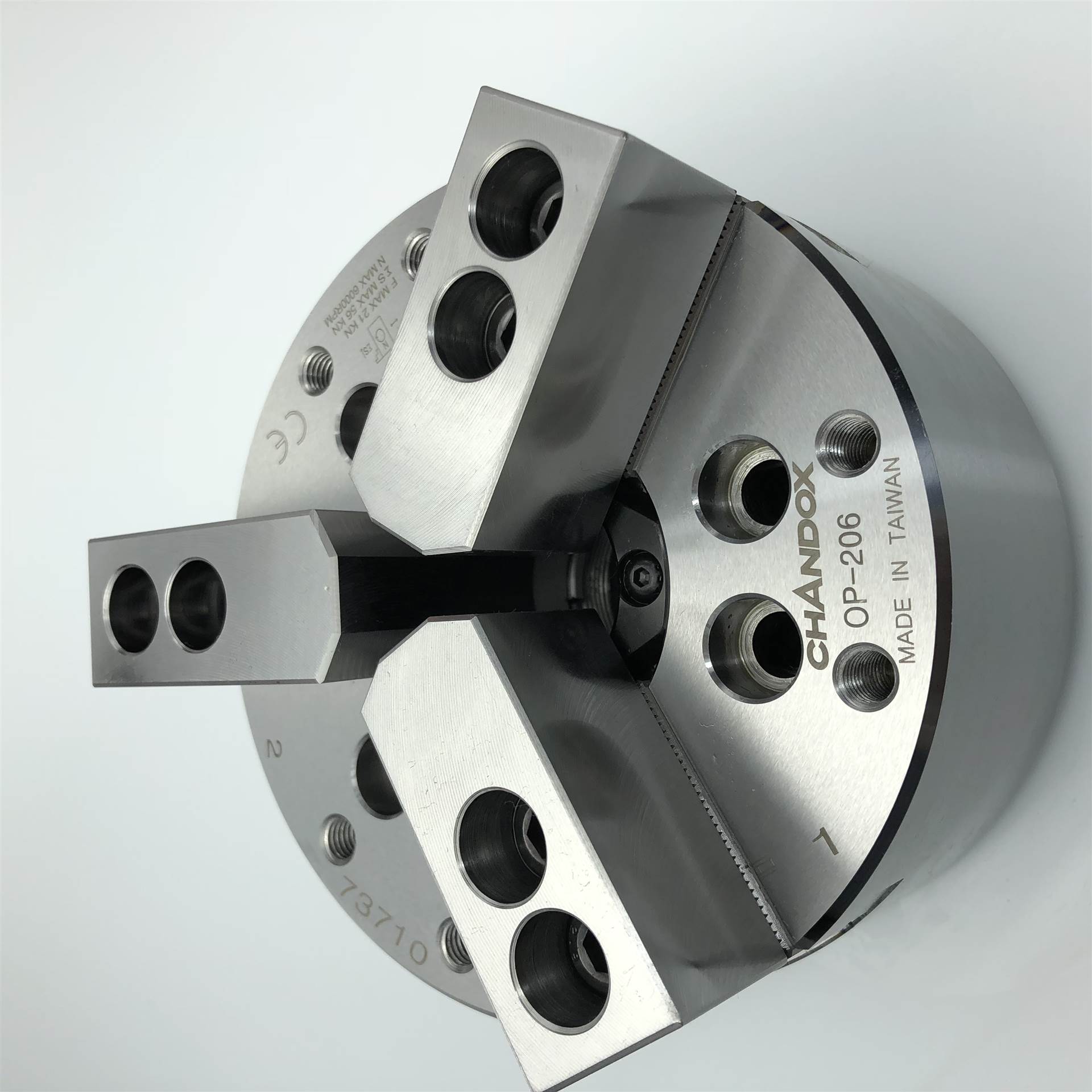 160卡盘op206千岛三爪液压卡盘