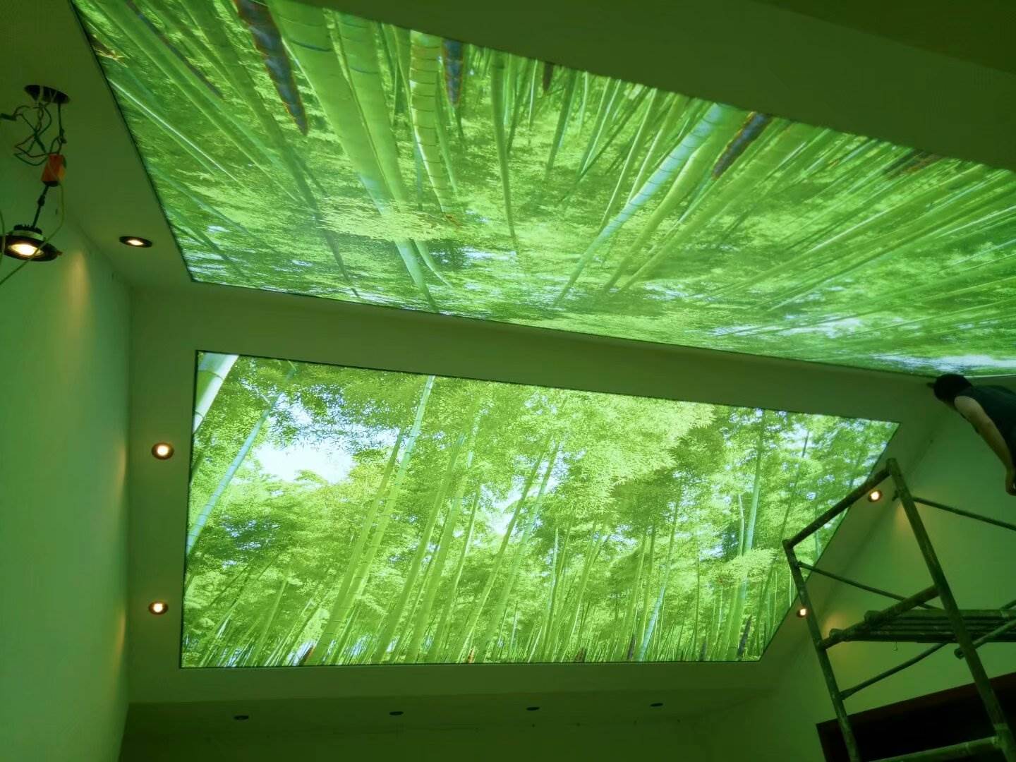 西安鑫雅软膜天花厂家-led超薄灯箱制作首先鑫雅