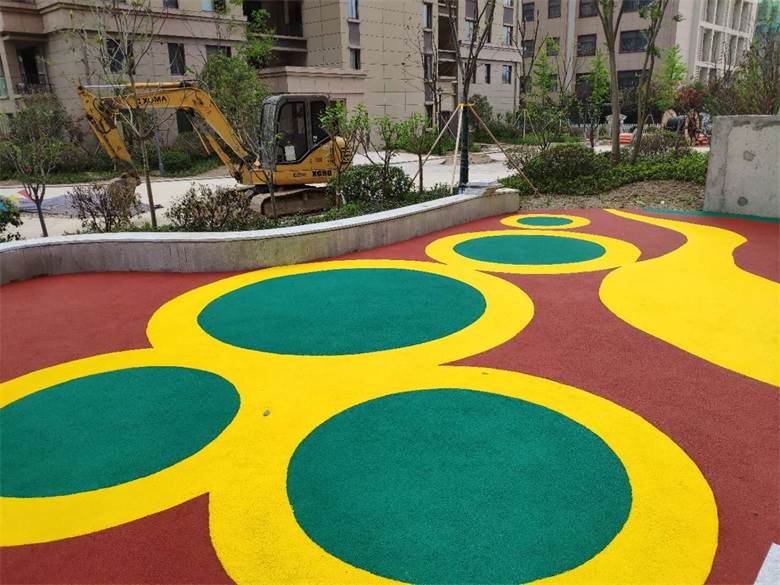 塑胶地坪施工工艺 怡涵塑胶地面地坪