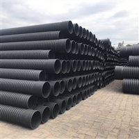 波纹管厂家 HDPE双壁波纹管 高密度聚乙烯排水管 SN8国标管批发
