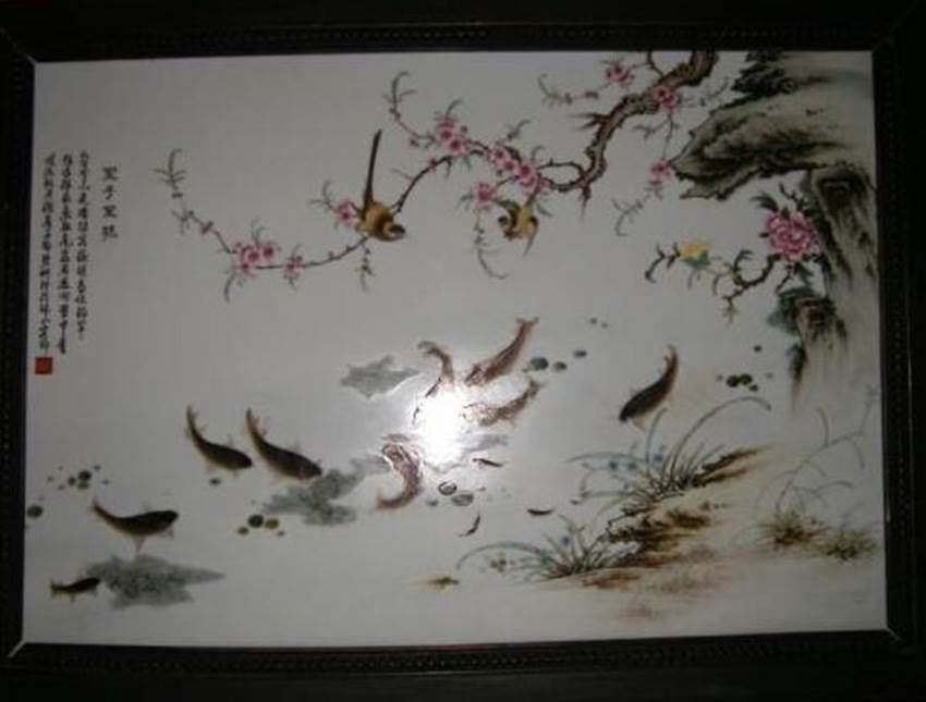 冯杰瓷板画现金交易怎样保 证自己利益