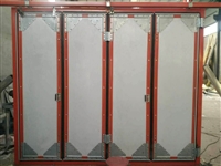 武江电动工业折叠门 优良材质精细加工