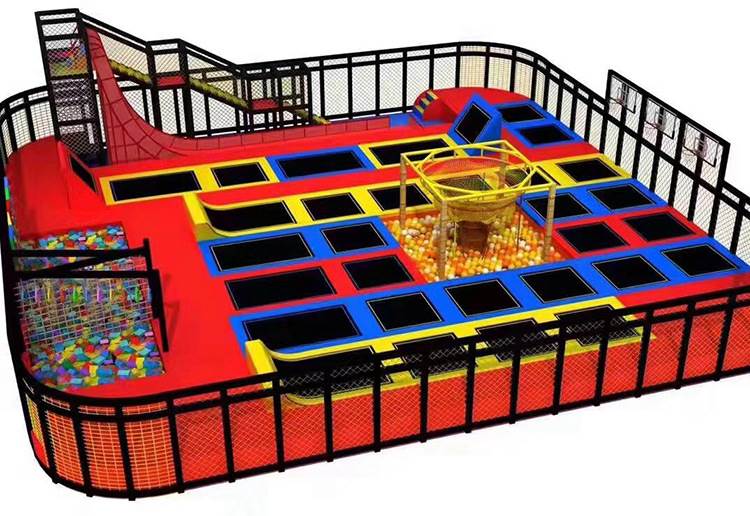 网红蹦床乐园 室内大型蹦蹦床厂家