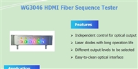 WG3046 HDMI光纤线序检测仪价钱文简电子