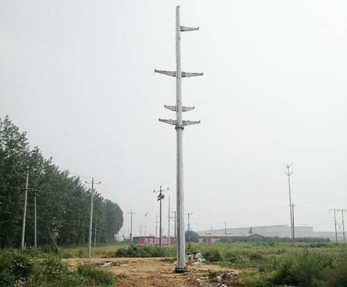 河源市10kv电力钢杆塔 钢管杆塔型号 生产厂家 霸州顺通