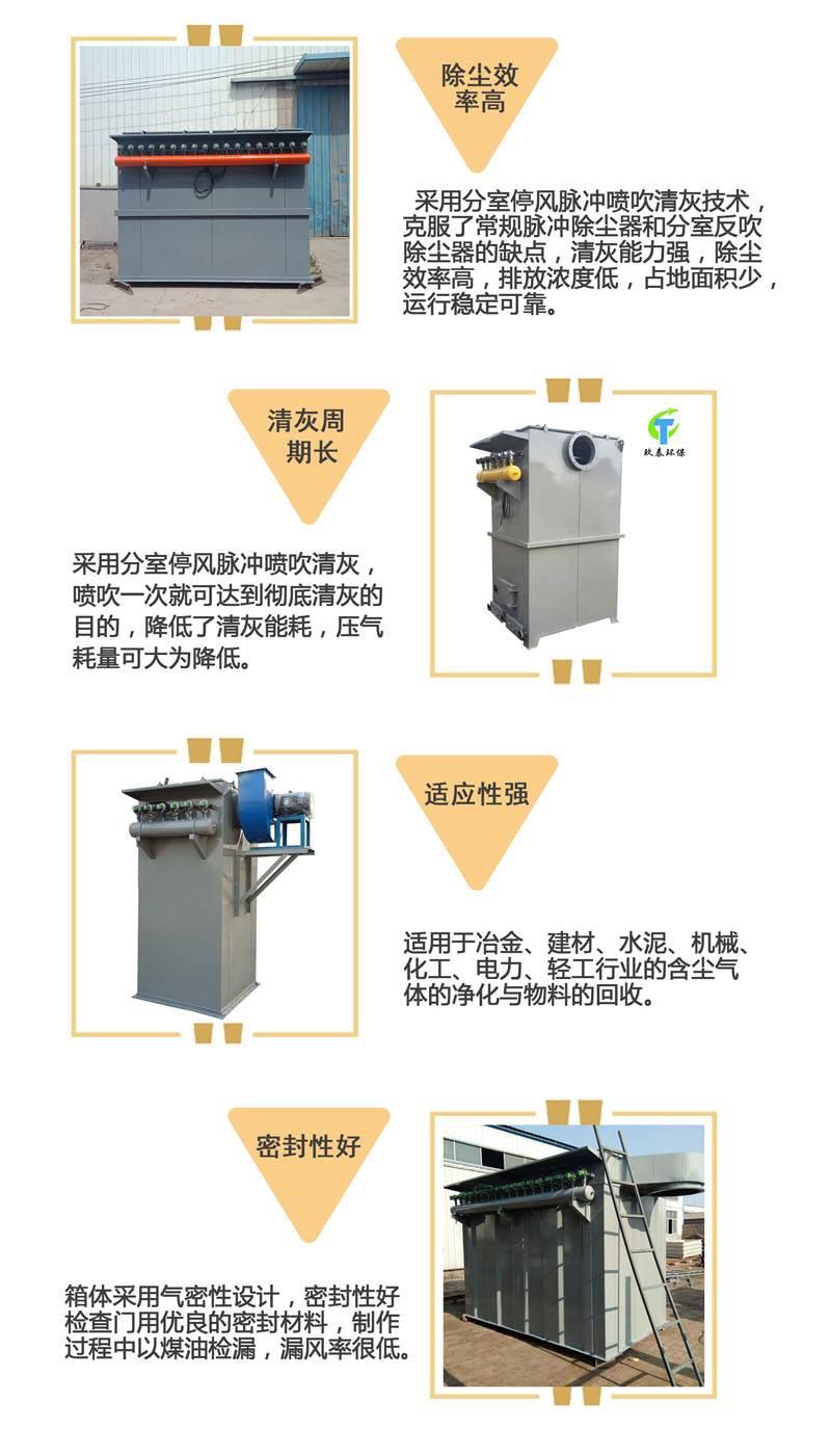 河北玖泰环保设备有限公司 产品展厅>厂家直销mc-24,36,48单机除尘器