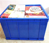 供应图书专用塑料箱，A4纸包装箱，书刊专用塑料箱，厦门餐具消毒