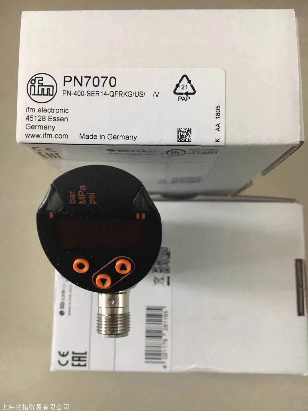 产品信息德国易福门SF320A分体式流量传感器