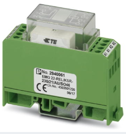 菲尼克斯继电器EMG 22-REL/KSR-230/21/AU/SO46