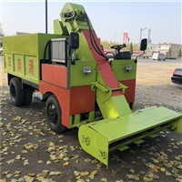 甘肃牧场自走清粪车 移动式刮粪装车清粪车