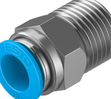 选用FESTO快插螺纹接头：QS-1/2-12-20
