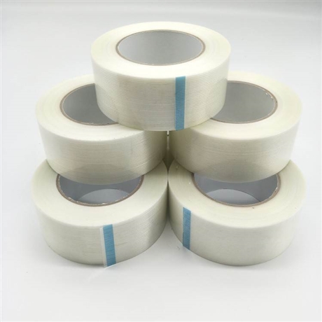 条纹玻纤布胶带网格玻璃纤维胶带大量供应富汇立厂家