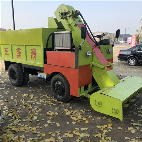 山西牧场自走清粪车 移动式刮粪装车清粪车