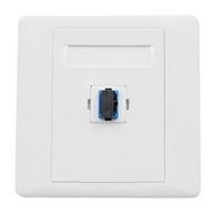 LC单口光纤面板