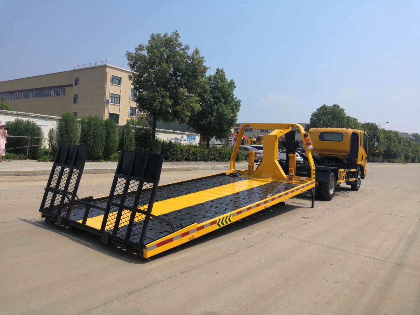 大型全落地救援拖车价格表