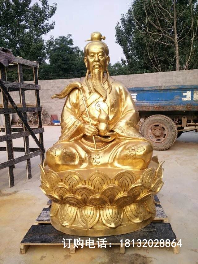太乙真人铜雕,铜雕神仙雕塑