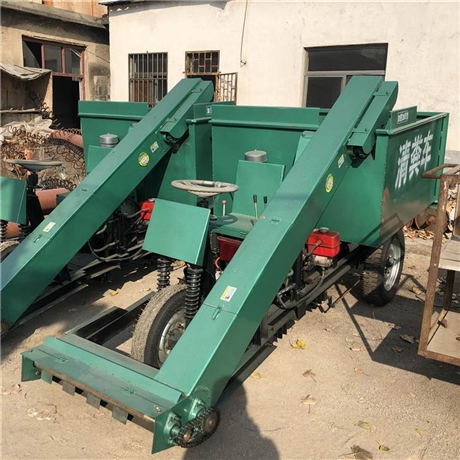 香港牧场自走清粪车 移动式刮粪装车清粪车