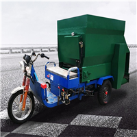 贵州5立方柴油机带动撒料车养殖用方便快捷撒料车