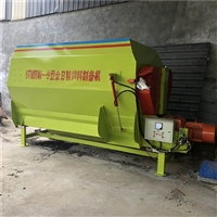 北京秸秆牧草tmr饲料搅拌机自动免人工粉碎拌料机