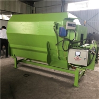 云南全日粮饲料搅拌机粉碎草捆均匀搅拌机牵引式搅拌机